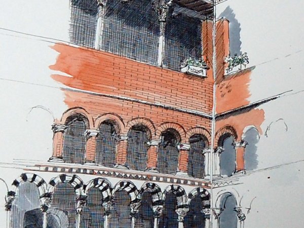 Chiostro di Torri 01 | 13th century cloister in a tiny village near Siena