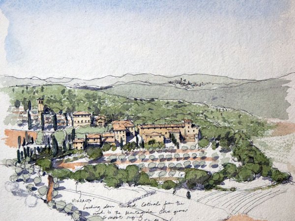 Cetinale | Lord Lambton's beautiful corner of Tuscany